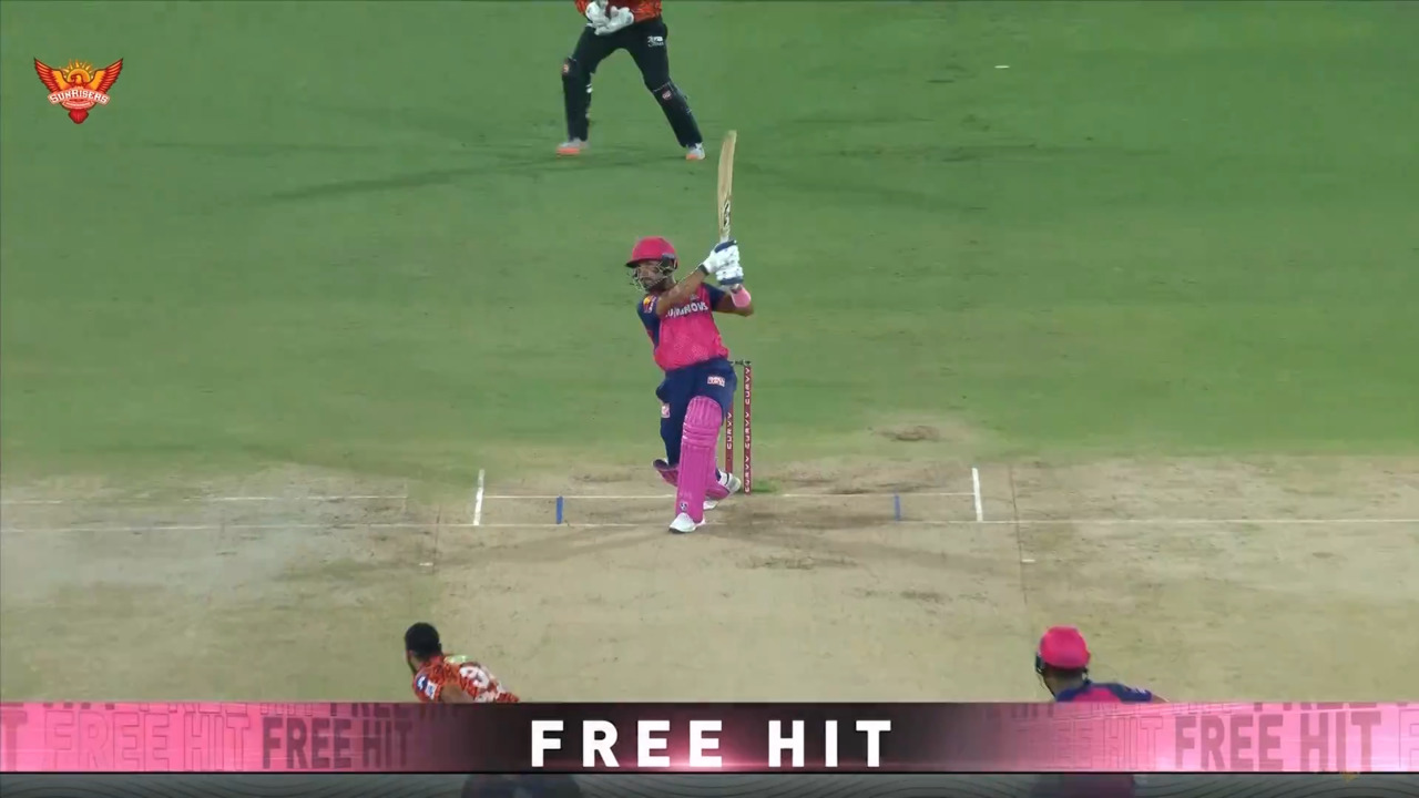 IPL 2025 M02: SRH vs RR - Dhruv Jurel Six