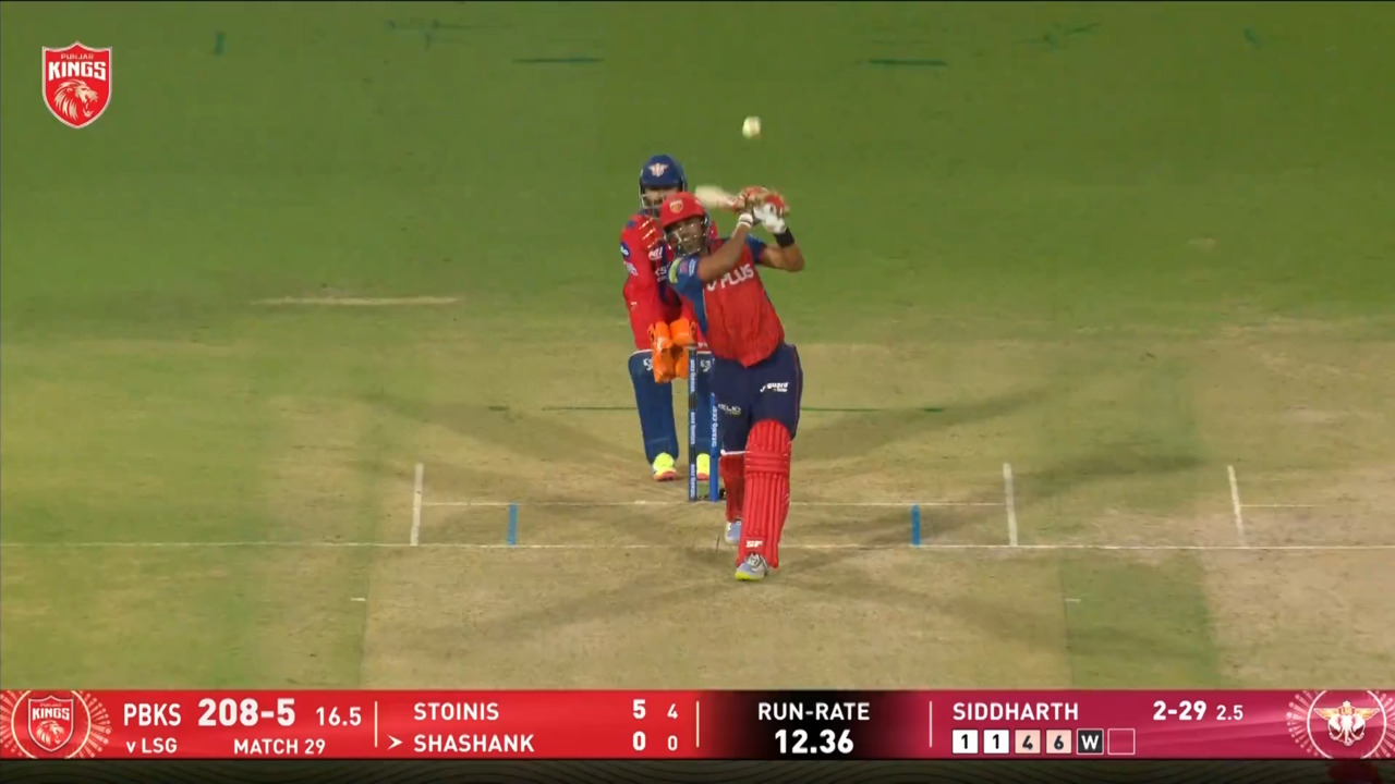 IPL 2026 M29: PBKS vs LSG - Shashank Singh Six