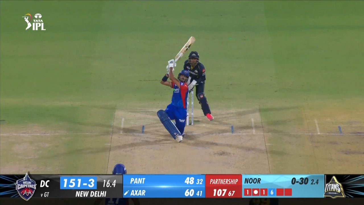 M40: DC vs GT – Axar Patel Six