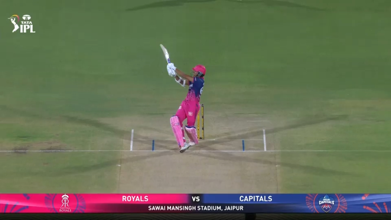 IPL 2026 M43: RR vs DC - Yashasvi Jaiswal Six