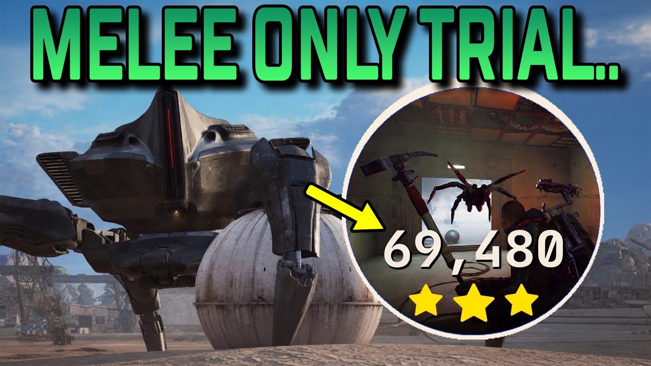 I Solo'd The Melee ARC Enemies Trial Vs The Matriarch... 69K+ Trial Points | ARC Raiders background