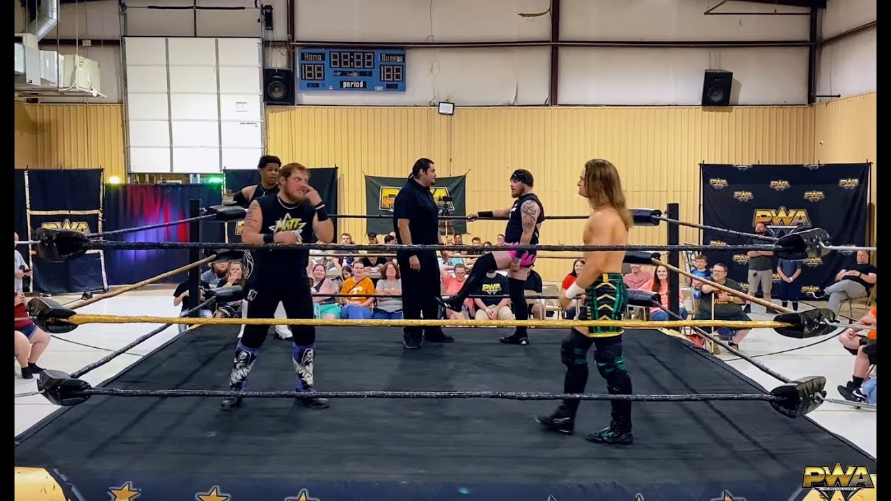 PWA Wrestling: Brian Hitt vs Matt Starr vs Nate Starr vs Jay Solis 04-24-26