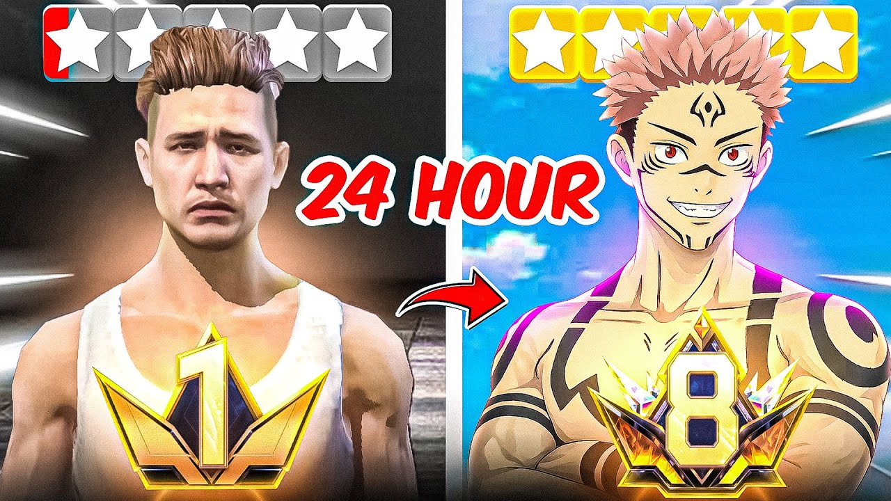 Transforming subscriber's โน1 Noob ID into โน10,00,000 PRO ID in Just 24 Hours ๐ฑ โ Garena Free Fire