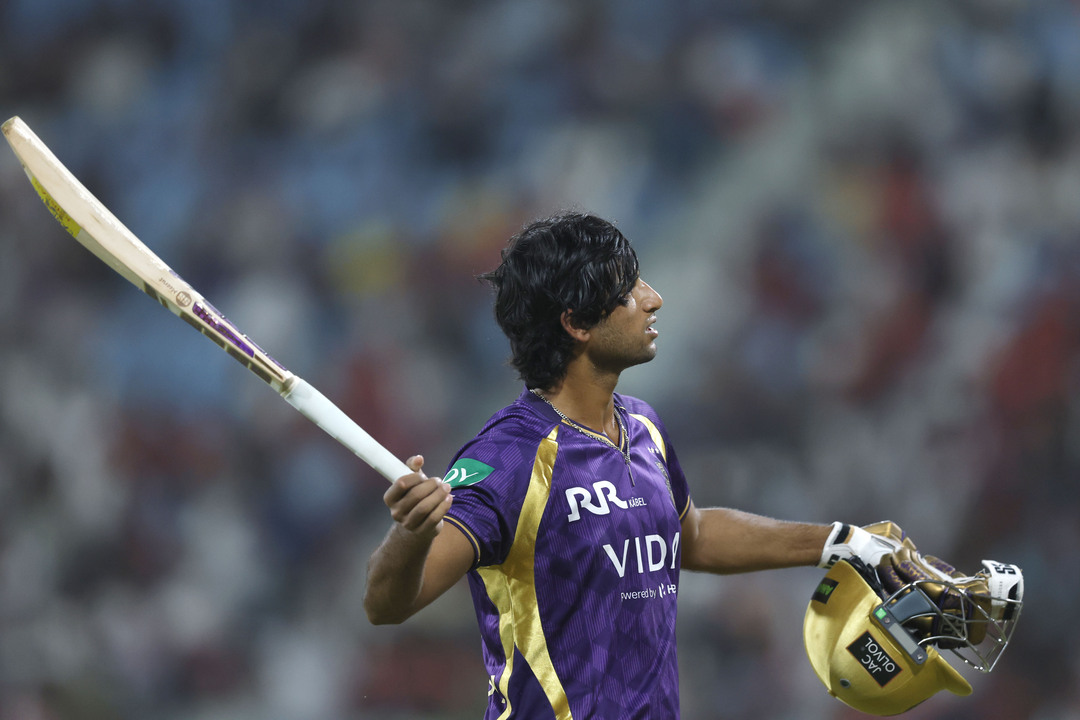 Obstructing the field! Angkrish Raghuvanshi's rare dismissal