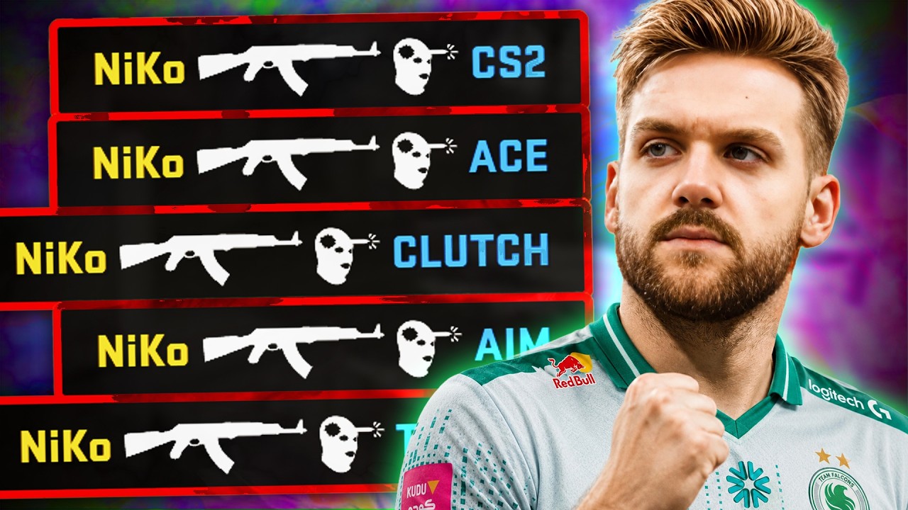 40 Times NiKo Shocked The CS2 Universe! background