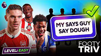 Can You Guess These Premier League Players From THIS 😅