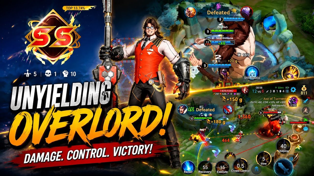 Top 13% SS Rank Domination ๐ | Honor of Kings