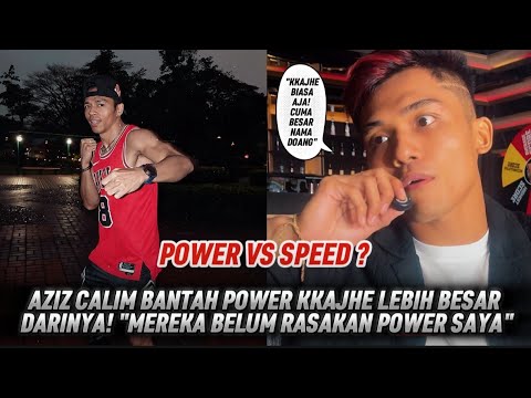 AZIZ CALIM TAK TERIMA DISEBUT POWERNYA KALAH DARI KKAJHE‼️"SAYA SUDAH SERING LAWAN YANG LEBIH HEBAT" background