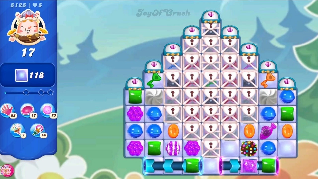 Candy Crush Level 5125 Easy Win
