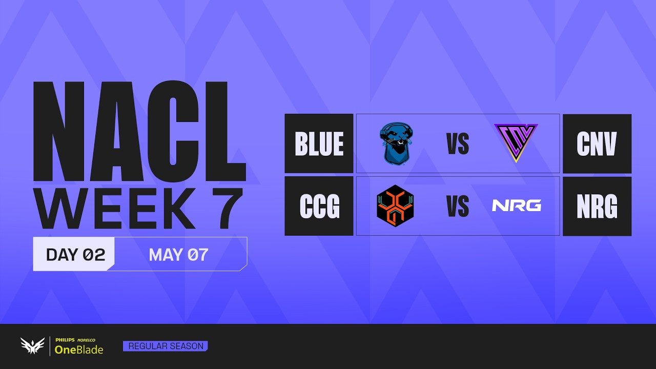 BLUE vs CNV | CCG vs NRG | Regular Season NACL | Week 7 Day 2 | Spring Split | Bo3