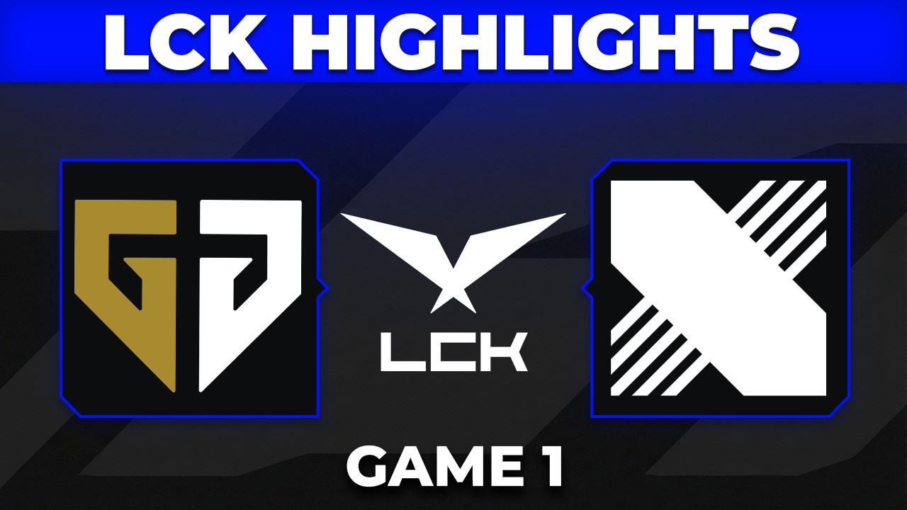 GEN vs KRX Higlights Game 1 | LCK 2026 Highlights W6D3 | GenG vs KRX