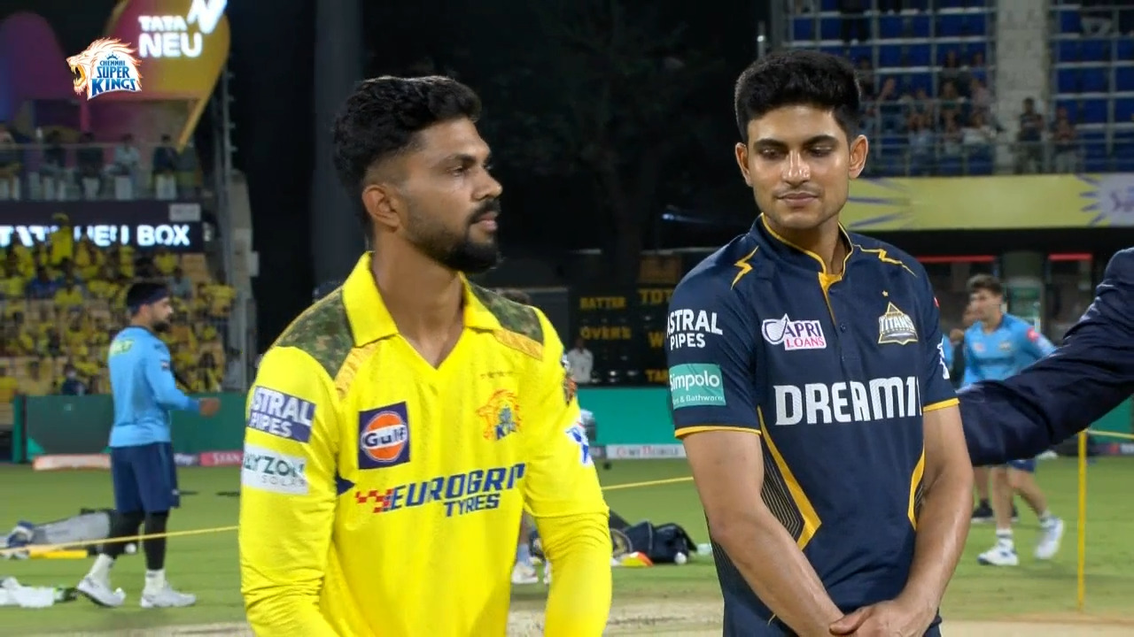 M07: CSK vs GT – Toss background