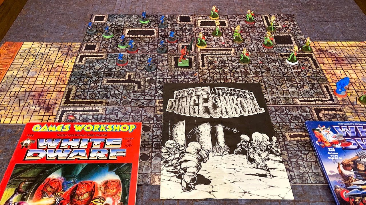 DUNGEON BOWL Classic, Games Workshop's 1989 Blood Bowl Dungeon Crawler background