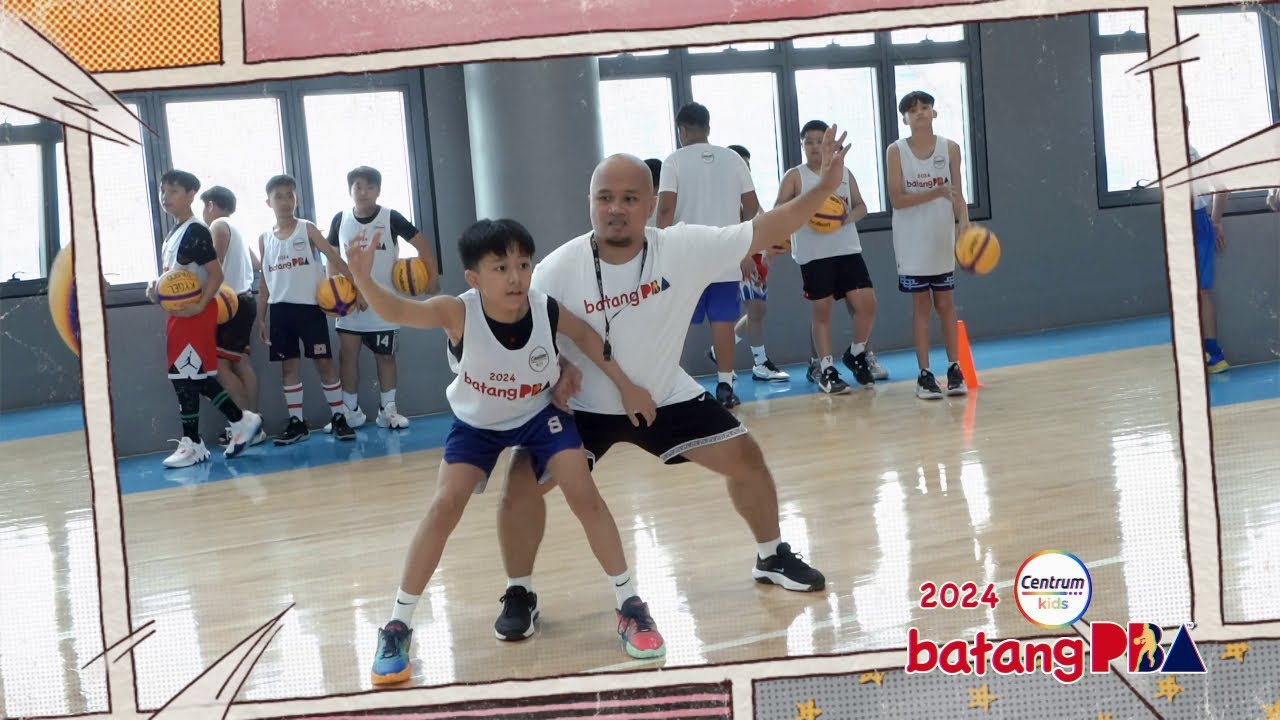 Centrum Kids Batang PBA 2024 Basketball Clinic ⛹️⛹️⛹️ background