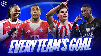 Every Goal Scored By The Champions League Semi-Finalists!