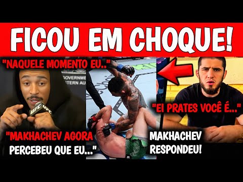 MAKHACHEV RESPONDEUšØCarlos Prates FALA TUDO APĆS NOCAUTEAR JDM NO UFC PERTH E FAZ GRANDES REVELAĆĆES