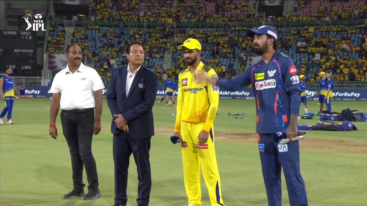 M34: LSG vs CSK – Toss