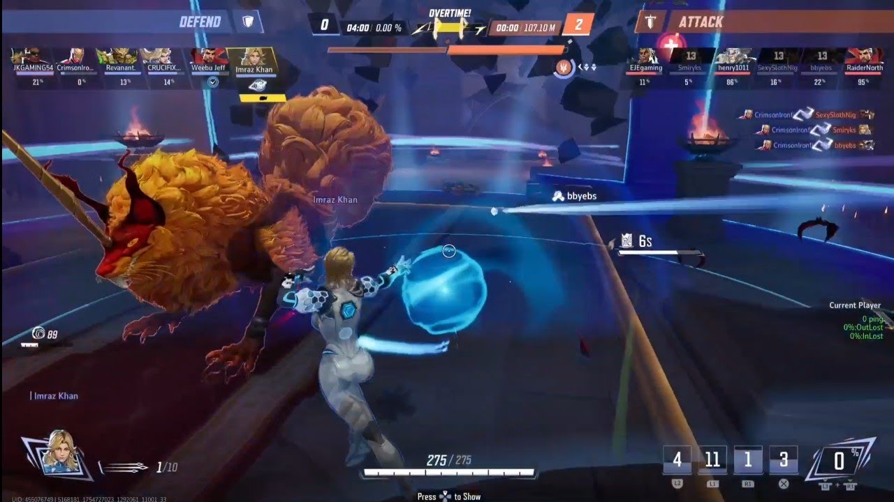 Marvel Rivals Competitive Invisible Woman Gameplay Montage backdrop