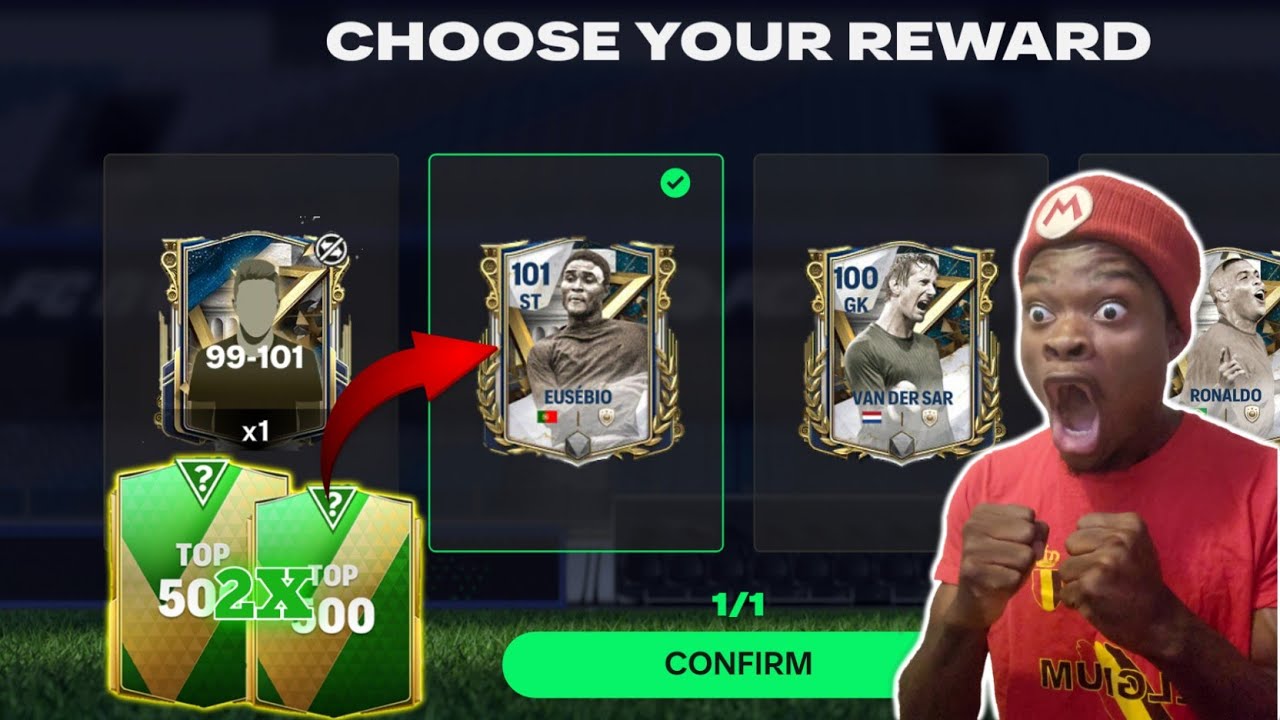 Market pick *UPDATED* 2x Top 500 picks and *NEW* Legendary Streak packs!ЁЯФе - FC Mobile background