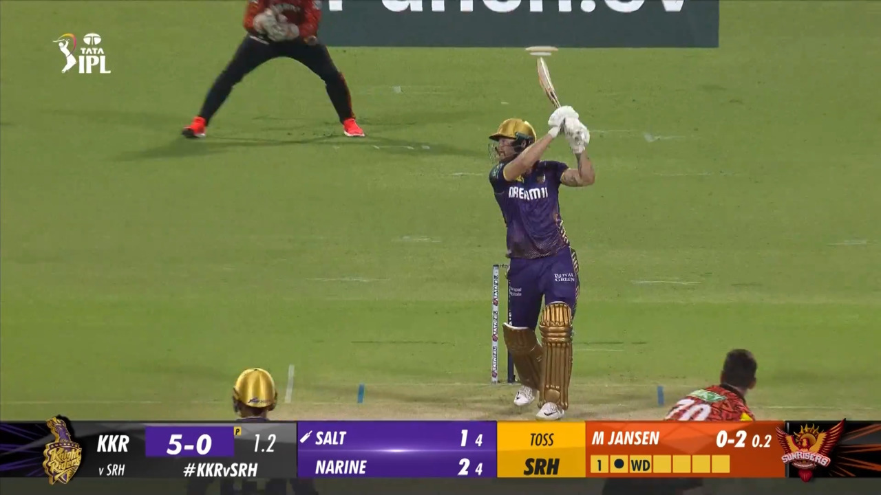 M03: KKR vs SRH – Phil Salt Six