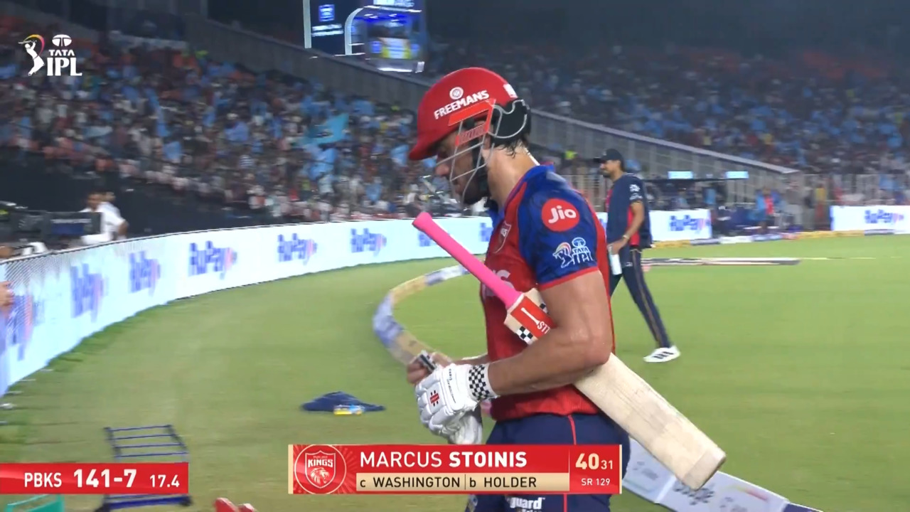 IPL 2026 M46: GT vs PBKS - Marcus Stoinis Wicket