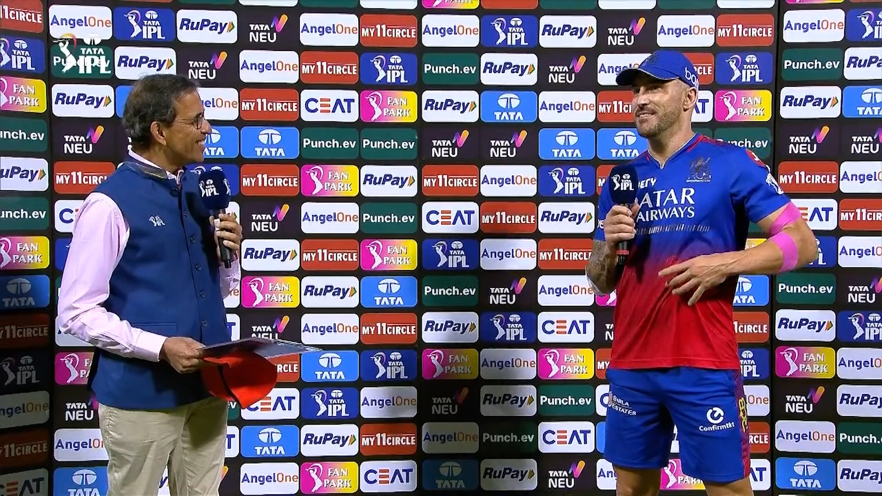 M06: RCB vs PBKS – Post Match Presentation