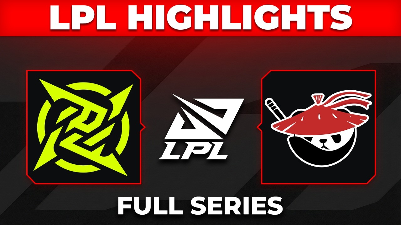 NIP vs AL Highlights ALL GAMES | LPL 2026 Split 2 | Ninjas in Pyjamas vs Anyone's Legend background