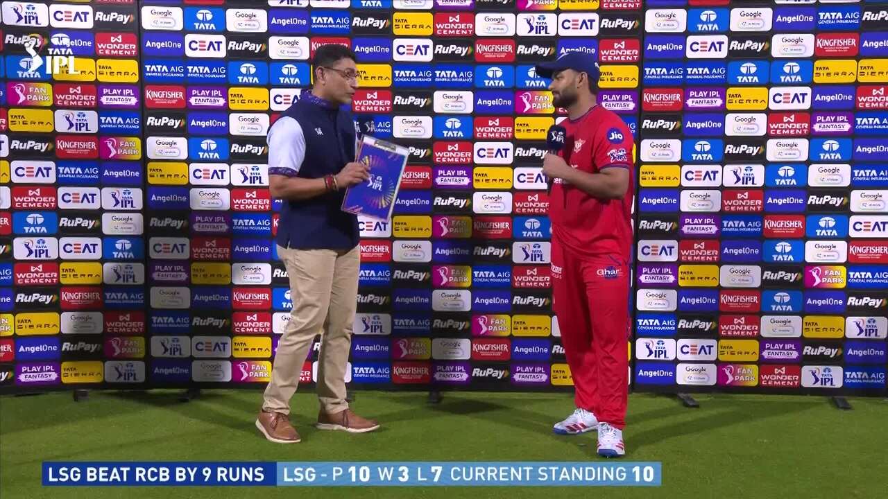 IPL 2026 M50: LSG vs RCB - Post Match Presentation