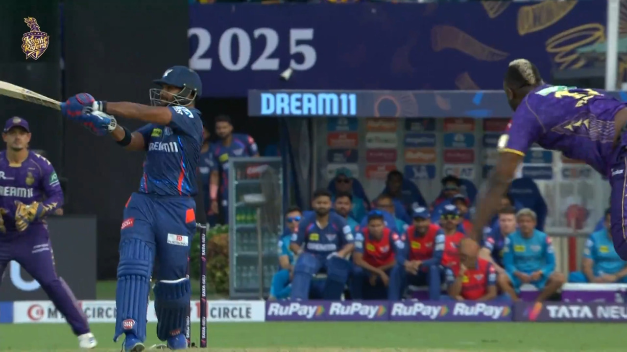 IPL 2025 M19: KKR vs LSG - Nicholas Pooran Six