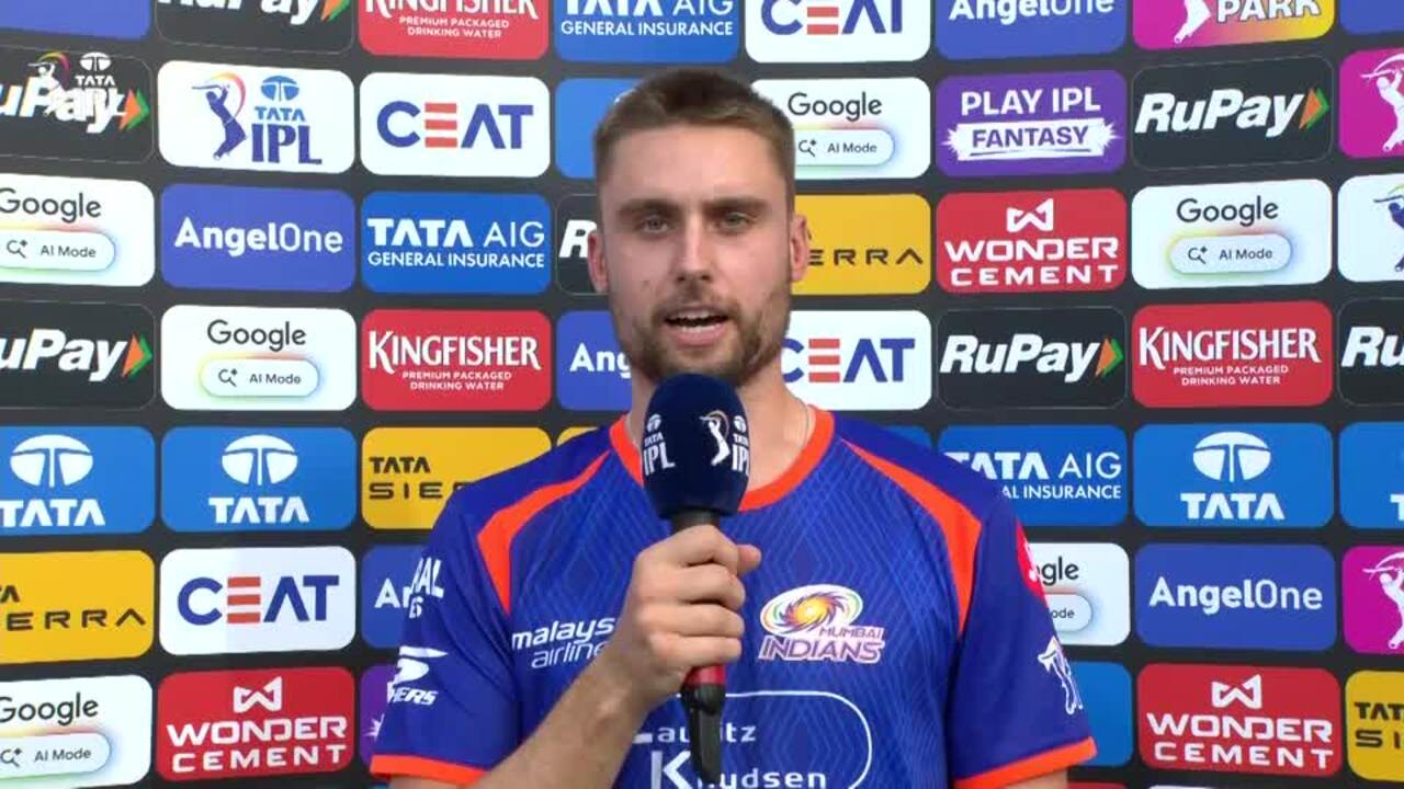 IPL 2026 M47: MI vs LSG - Will Jacks Interview
