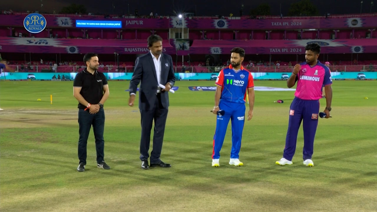M09: RR vs DC – Toss