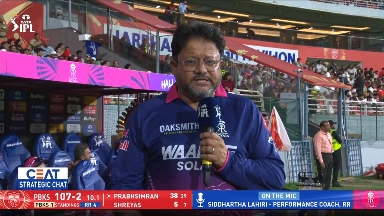 IPL 2026 M40: PBKS vs RR - Siddhartha Lahiri Interview