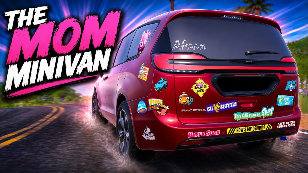 They Actually Brought THE MOM MINIVAN To Fortnite And It's AWESOME! (Early Gameplay)