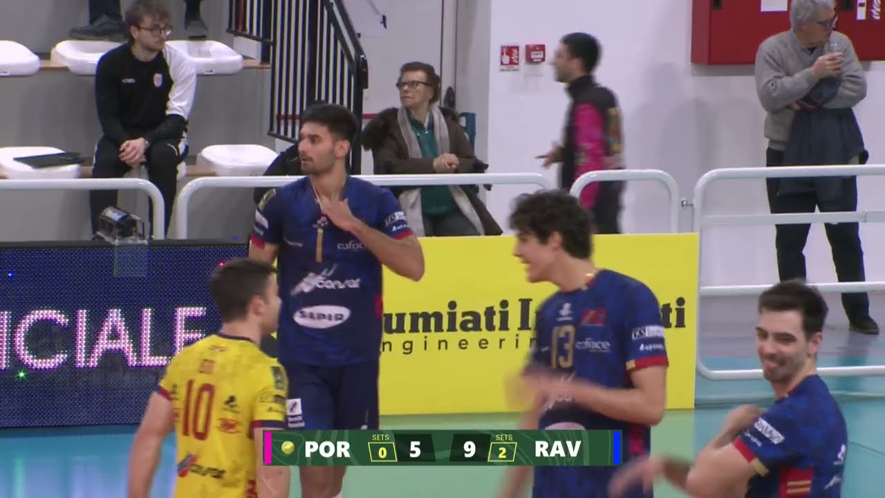 HL A2 Credem Banca | Alva Inox 2 Emme Service Porto Viro – Consar Ravenna 0–3 | 1ª giorn ritorno