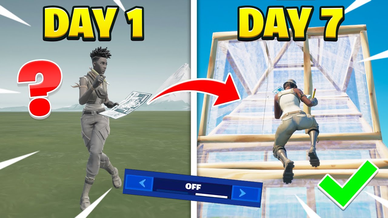 7 DAY Edit on Release OFF Progression (Fortnite) background
