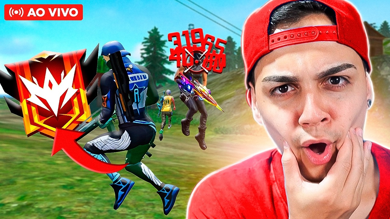 ЁЯТЩ RUMO AO ELITE!! ЁЯТЩ FREE FIRE AO VIVO ЁЯТЩ FREITAS ON background