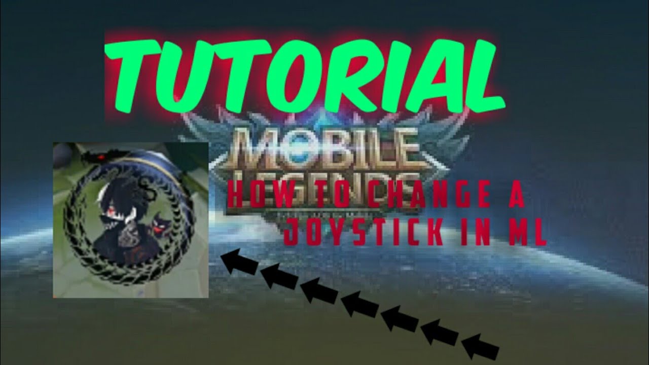 How to change a joystick in Mobile legends background