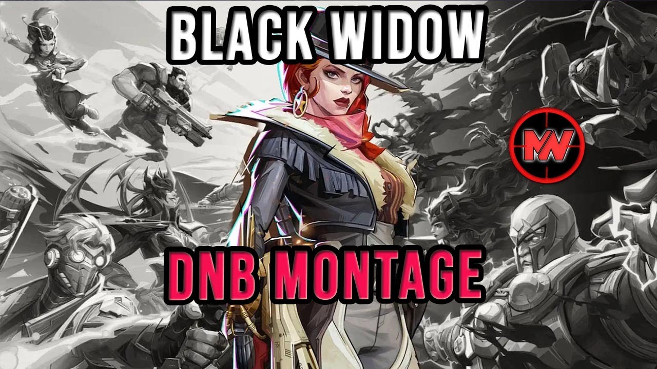 Black Widow - Marvel Rivals Drum & Bass Montage