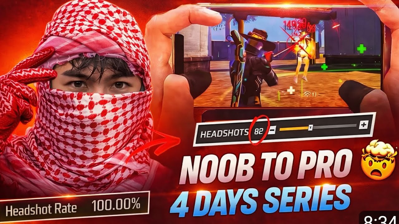 "How to Level Up from a Beginner to Pro in Free Fire | Guide for Players | Noob Se Pro Kaisy bany background