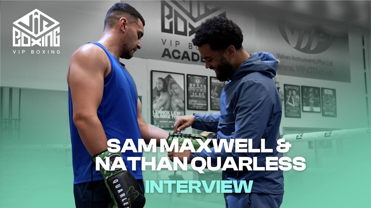 Sam Maxwell Launches Coaching Career: Nathan Quarless "New Spark" Ahead of Title Fight!