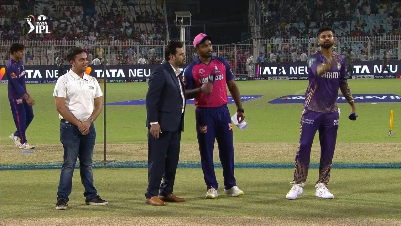 M31: KKR vs RR – Toss background