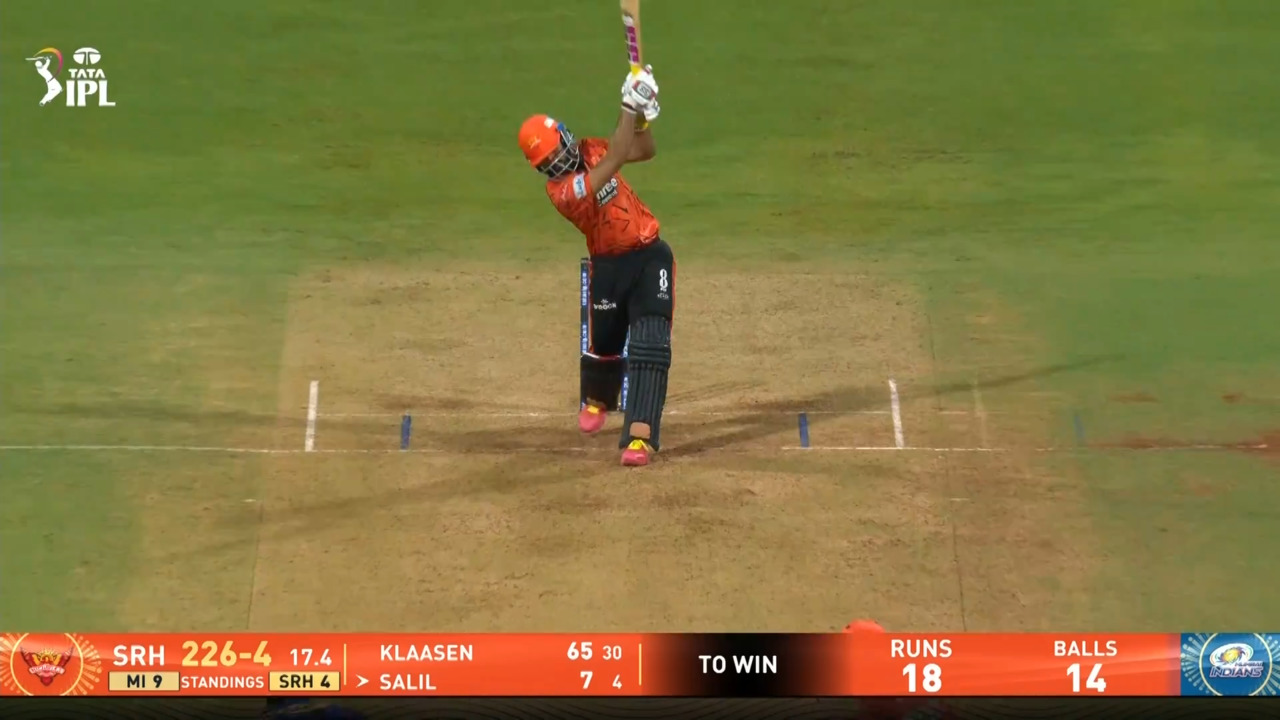 IPL 2026 M41: MI vs SRH - Salil Arora Six