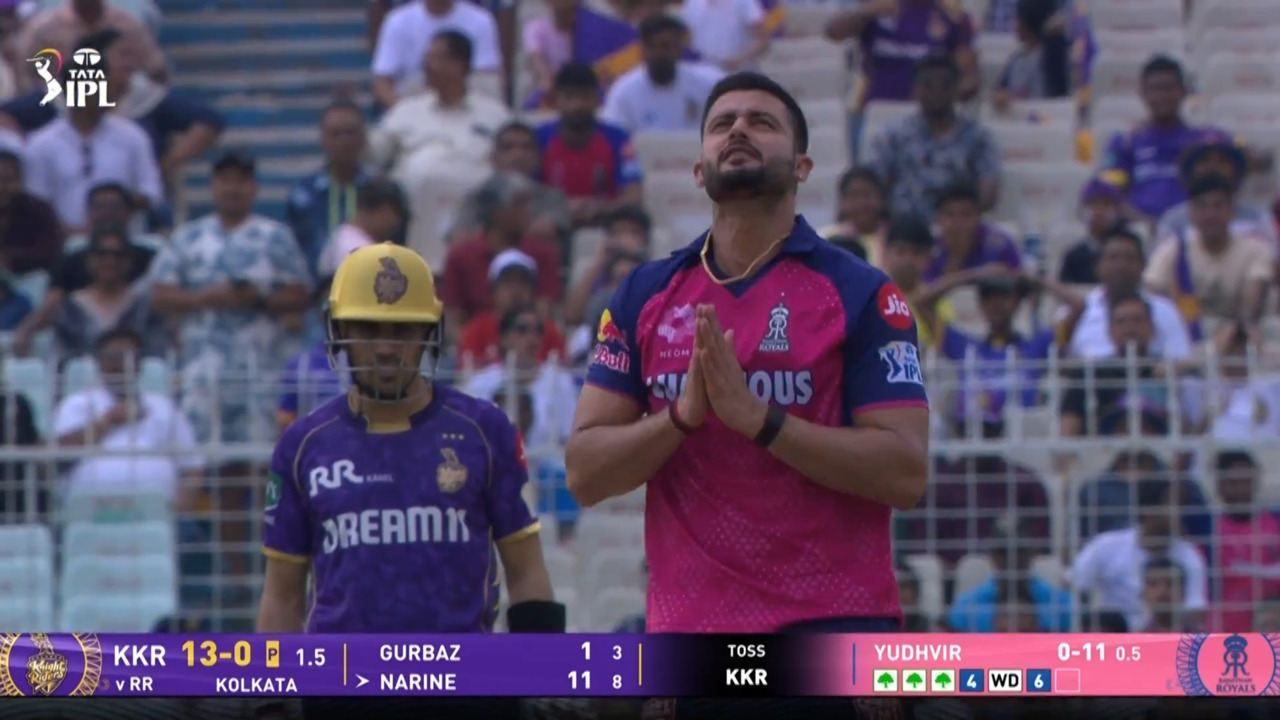 IPL 2025 M53: KKR vs RR - Fall of Wickets
