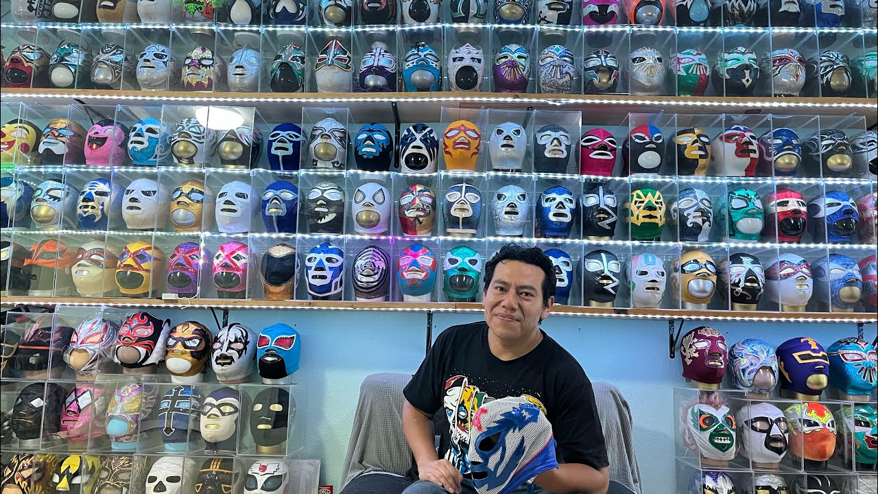 Miguel Uribe, el coleccionismo en la lucha libre