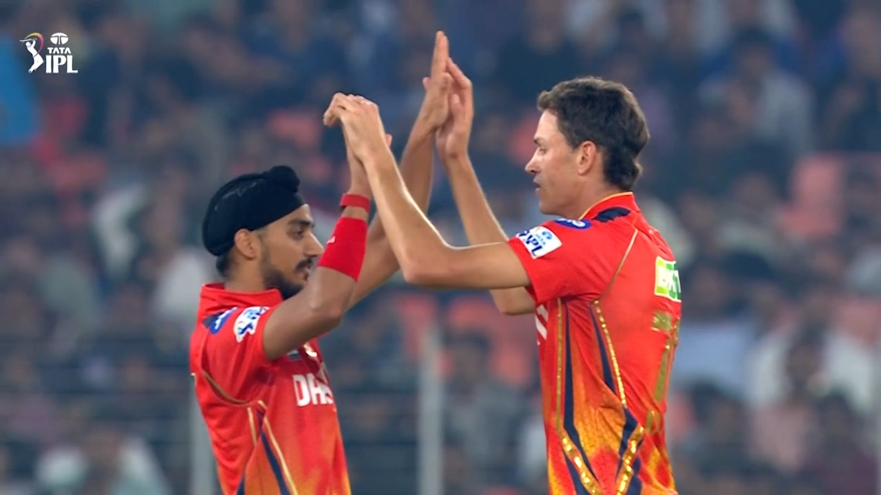IPL 2025 M05: GT vs PBKS - Fall of Wickets