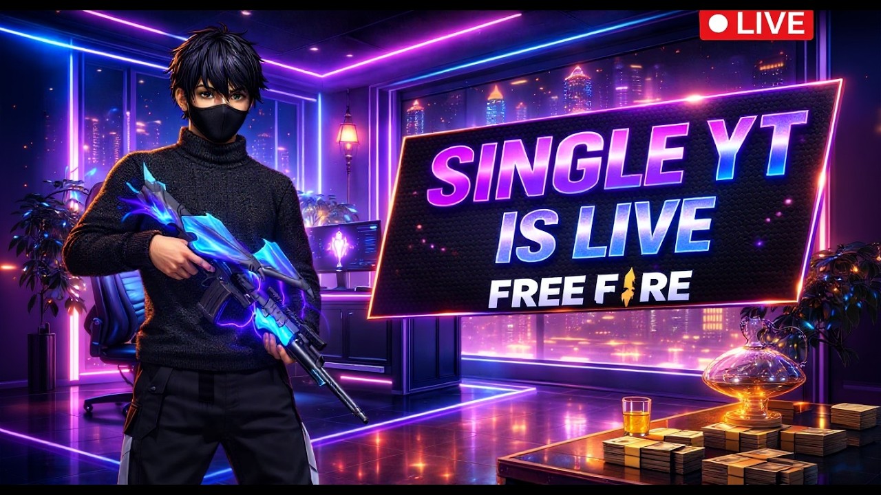 ЁЯОп Free Fire Live | Playing with Subscribers ЁЯТе | Custom Rooms + Giveaways | Single YT ЁЯЗ╡ЁЯЗ░ background