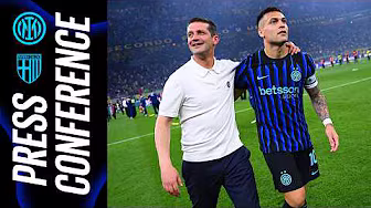 21° SCUDETTO 🏆🇮🇹🖤💙 | LA CONFERENZA STAMPA DI CRISTIAN CHIVU E LAUTARO MARTINEZ 🎙️⚫🔵