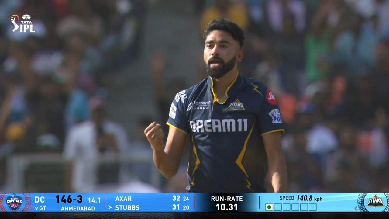 IPL 2025 M35: GT vs DC - Tristan Stubbs Wicket
