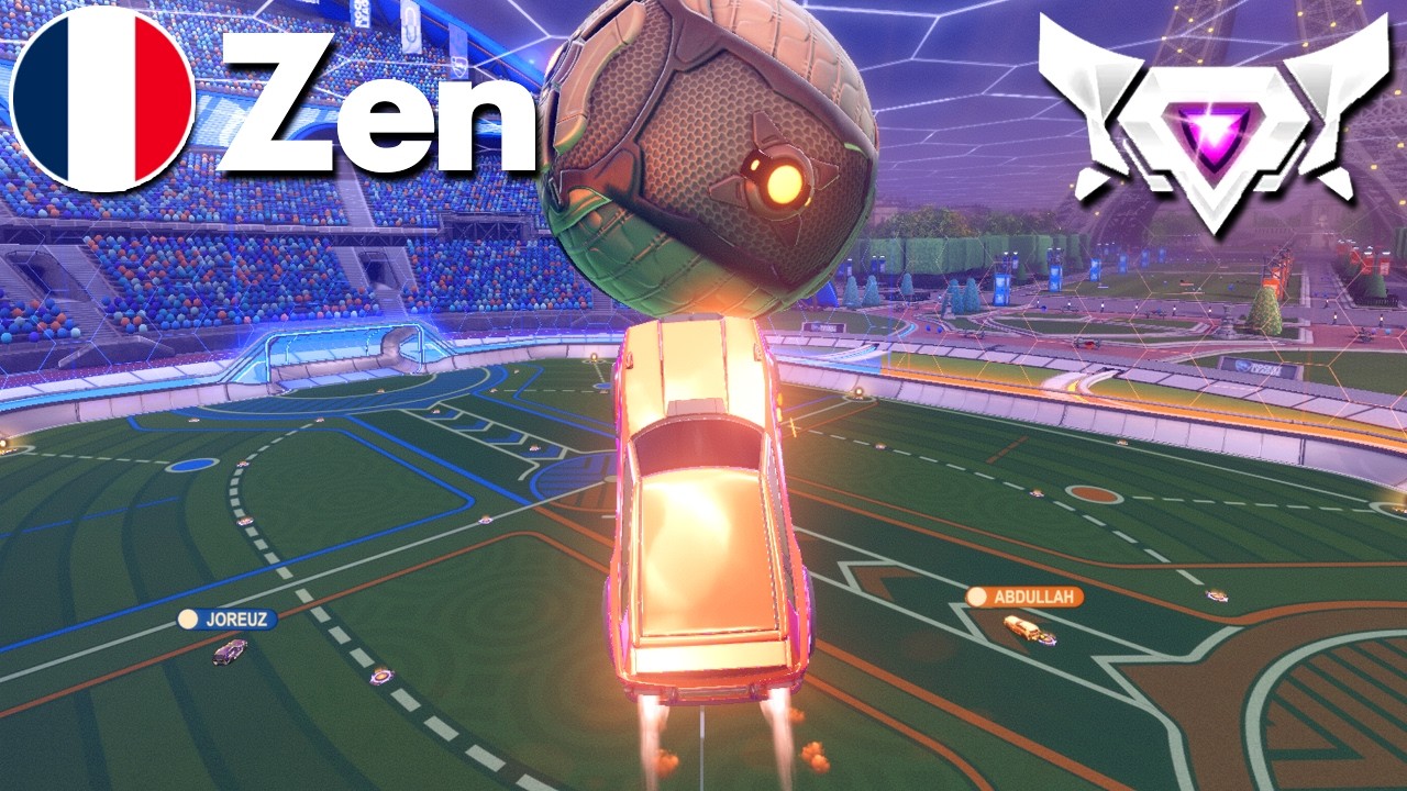 ZEN OVERPOWERED Rocket League Gameplay (SSL 2v2) background