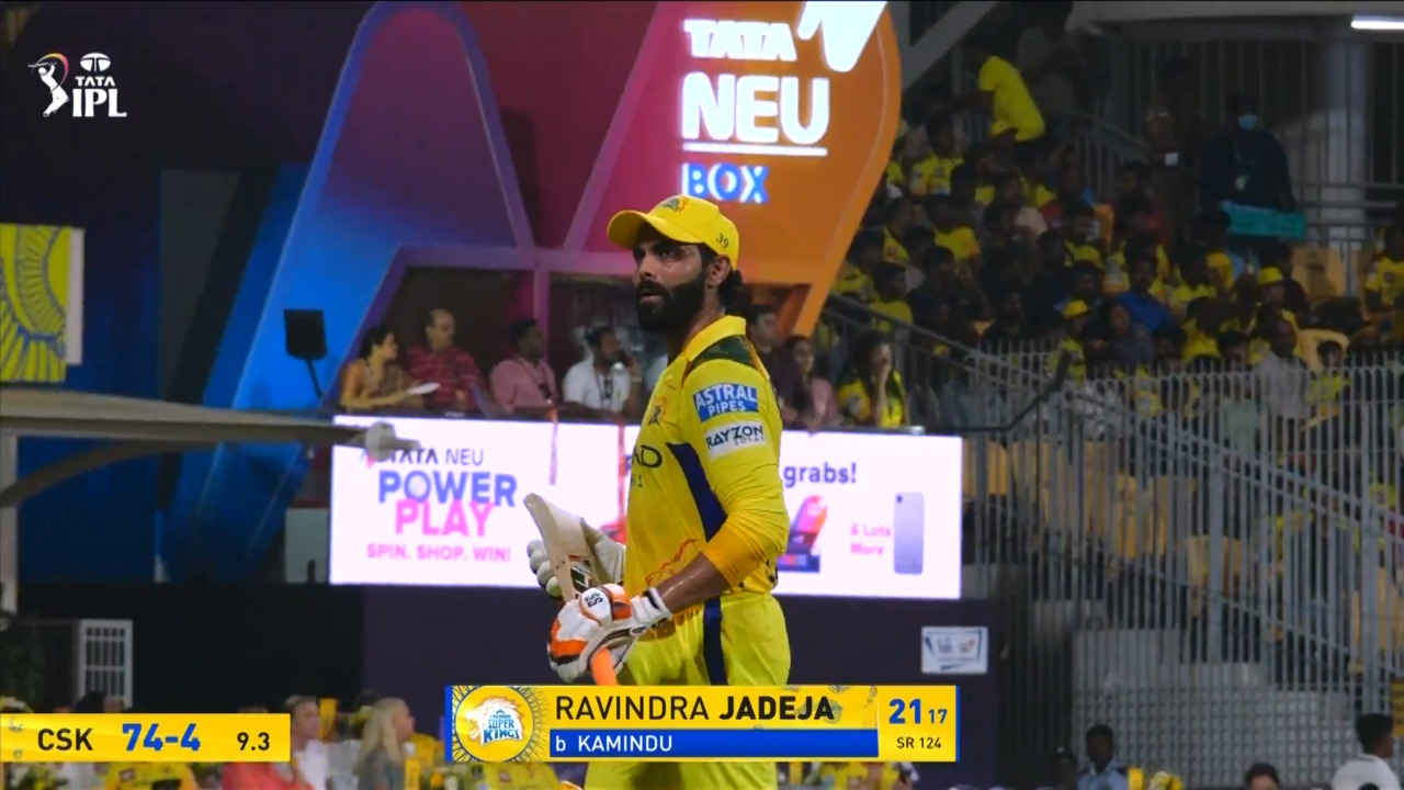 IPL 2025 M43: CSK vs SRH - Ravindra Jadeja Wicket